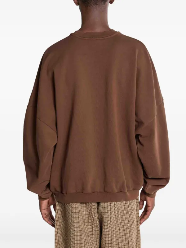 Willy Chavarria Hooligan スウェットシャツ | ブラウン | FARFETCH JP