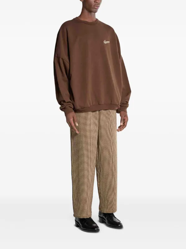 Willy Chavarria Hooligan スウェットシャツ | ブラウン | FARFETCH JP