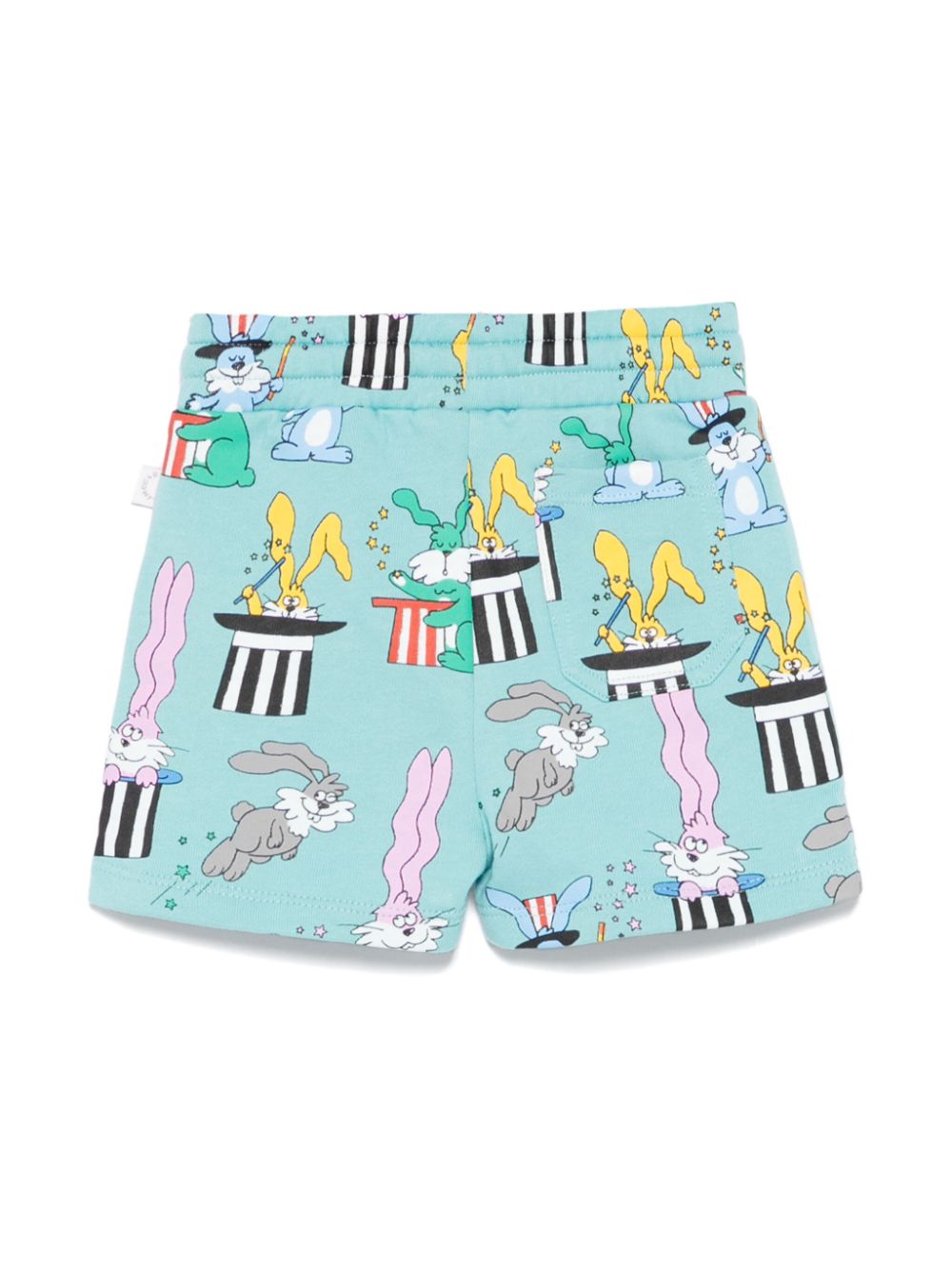 Stella McCartney Kids Shorts met print - Blauw