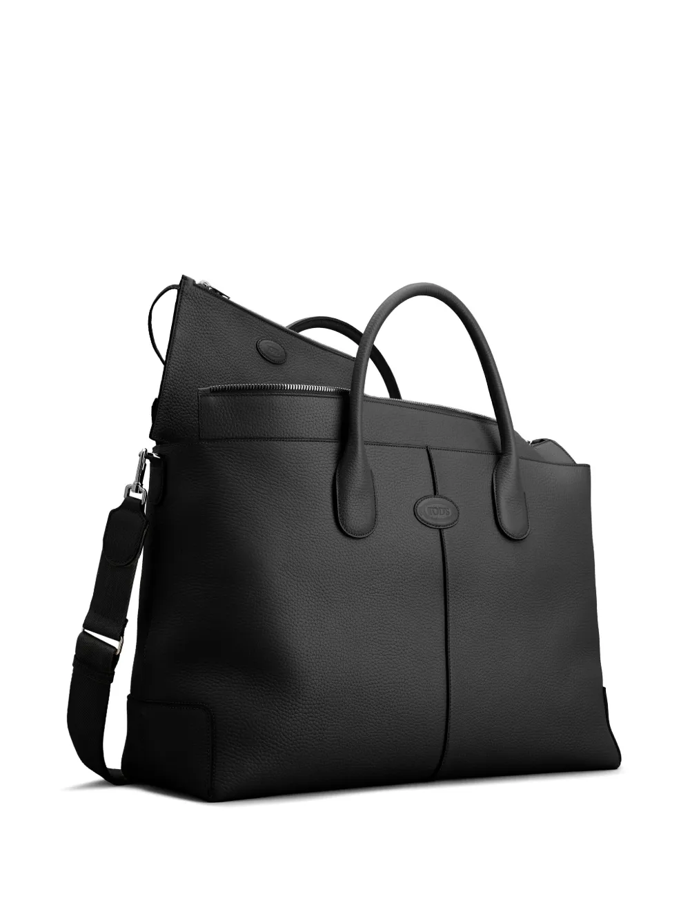 Tod's Leren shopper Zwart