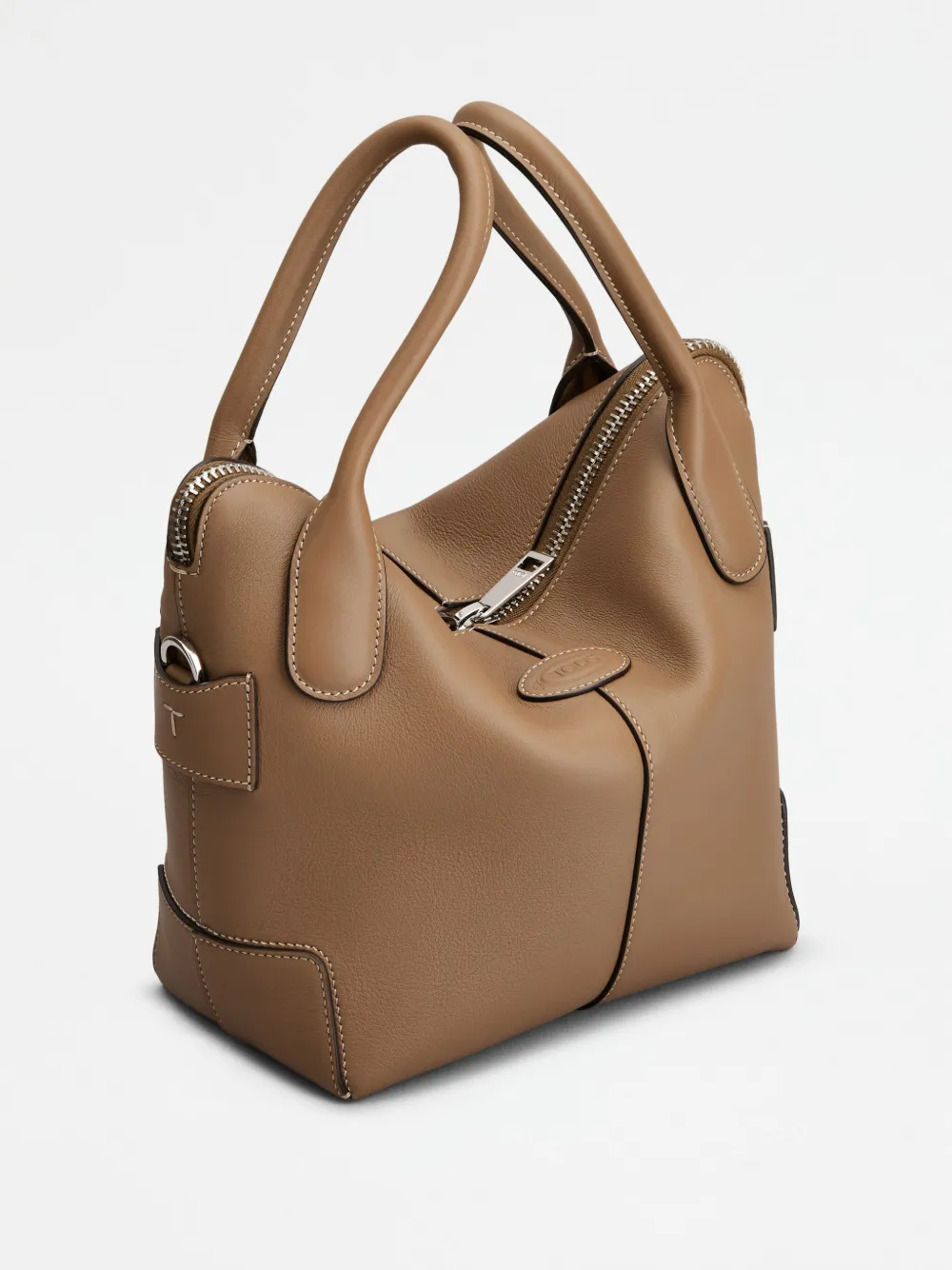 Tod's Mini Di Swing Tote Bag In Brown