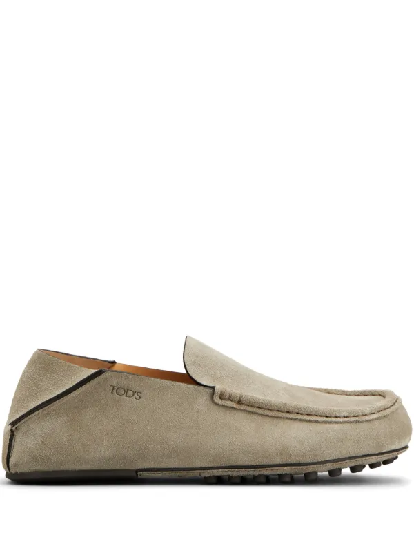 Tod’S Gommino Suede Loafer, Grey Man GREY Gommino Loafers in Suede XXM22L0JV80RE07CB211 | Tods main image 3