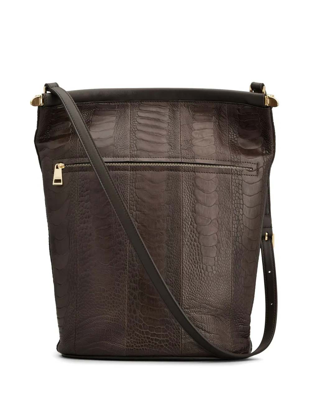 Tod's Leren bucket-tas Bruin