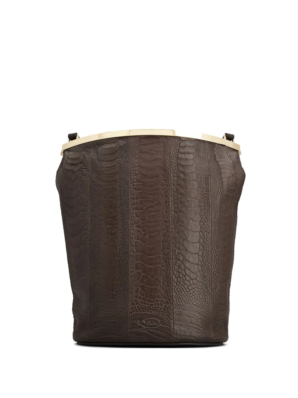 Tod's Leren bucket-tas Bruin