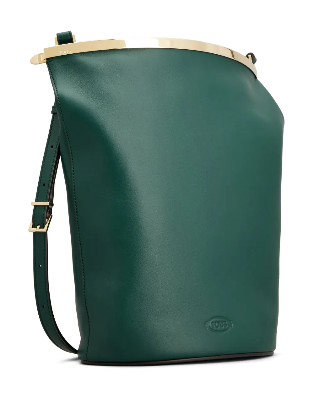 Tod's Leren bucket-tas Groen