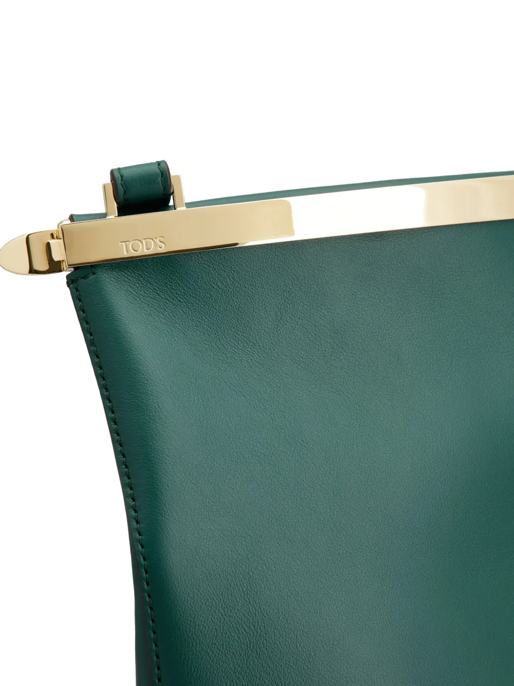 Tod's Leren bucket-tas Groen