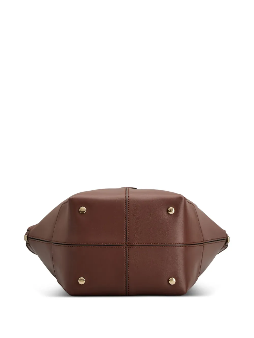 Tod's Leren shopper Bruin