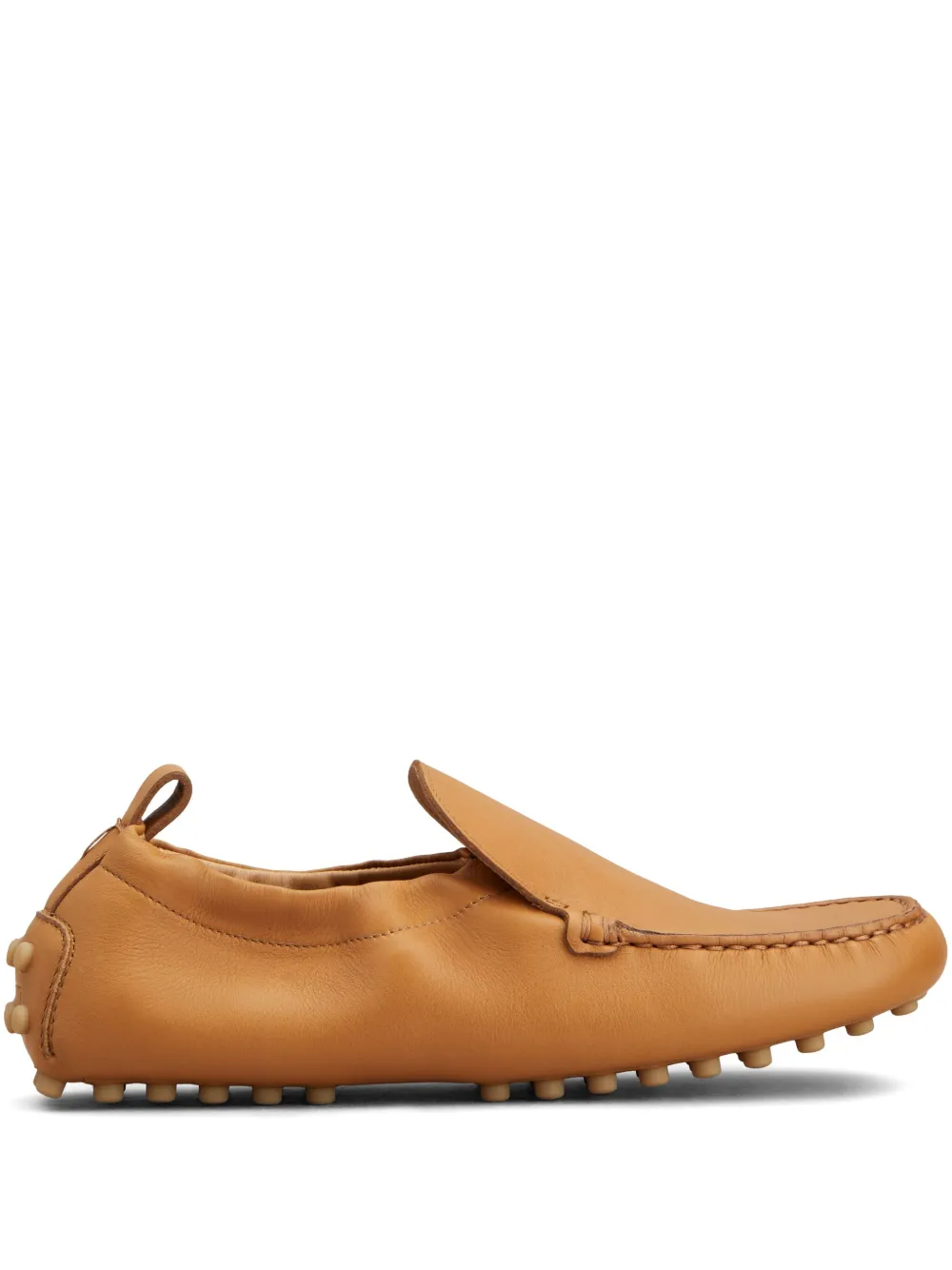 leather loafers