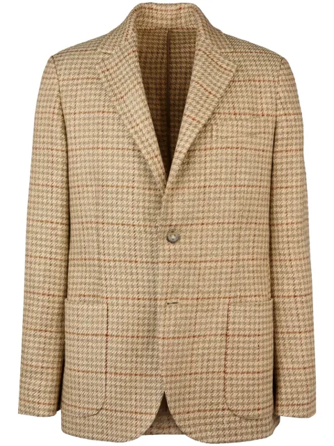 Tod's checkered blazer 
