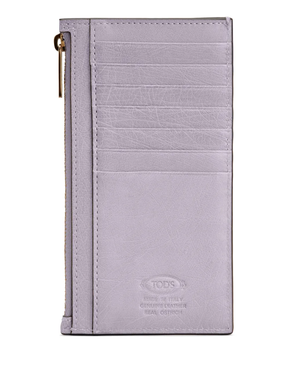 Tod's Portemonnee met gegraveerd logo Paars