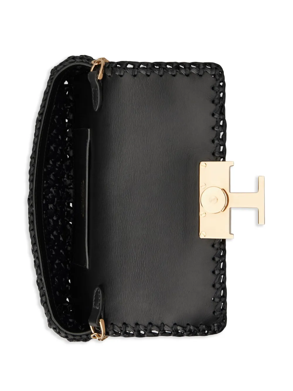 TOD'S LOGO-PLAQUE CROSSBODY BAG 