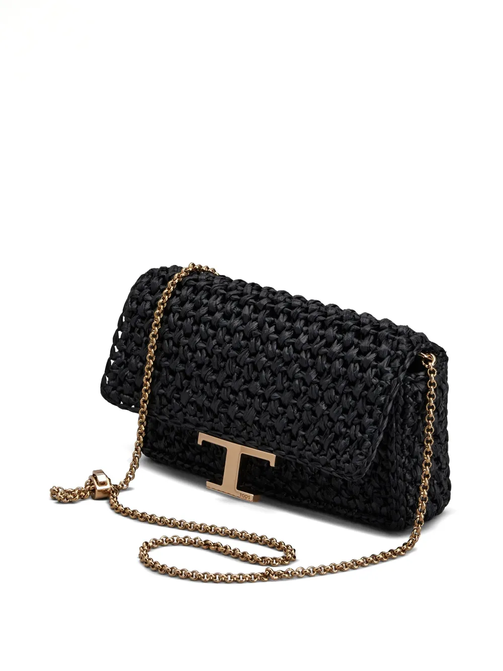 TOD'S LOGO-PLAQUE CROSSBODY BAG 