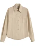 Tod's pressed-crease shirt - Neutrals