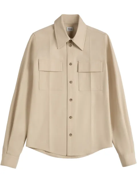 Tod's camisa con pinzas