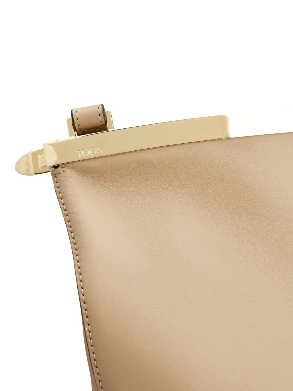Tod's Leren bucket-tas Beige