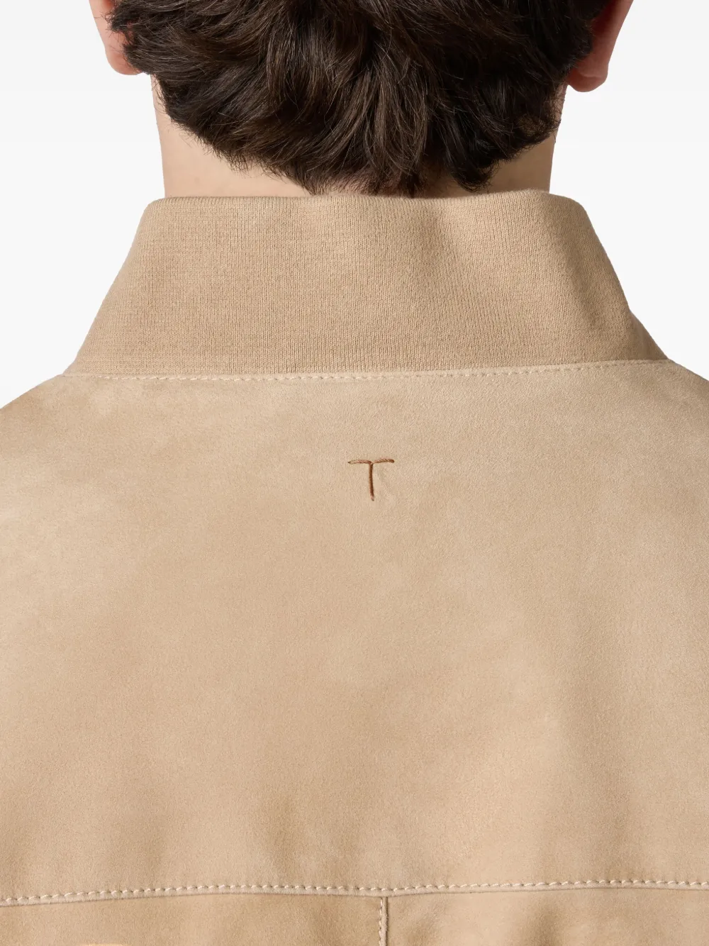 Tod's Suède bomberjack Beige