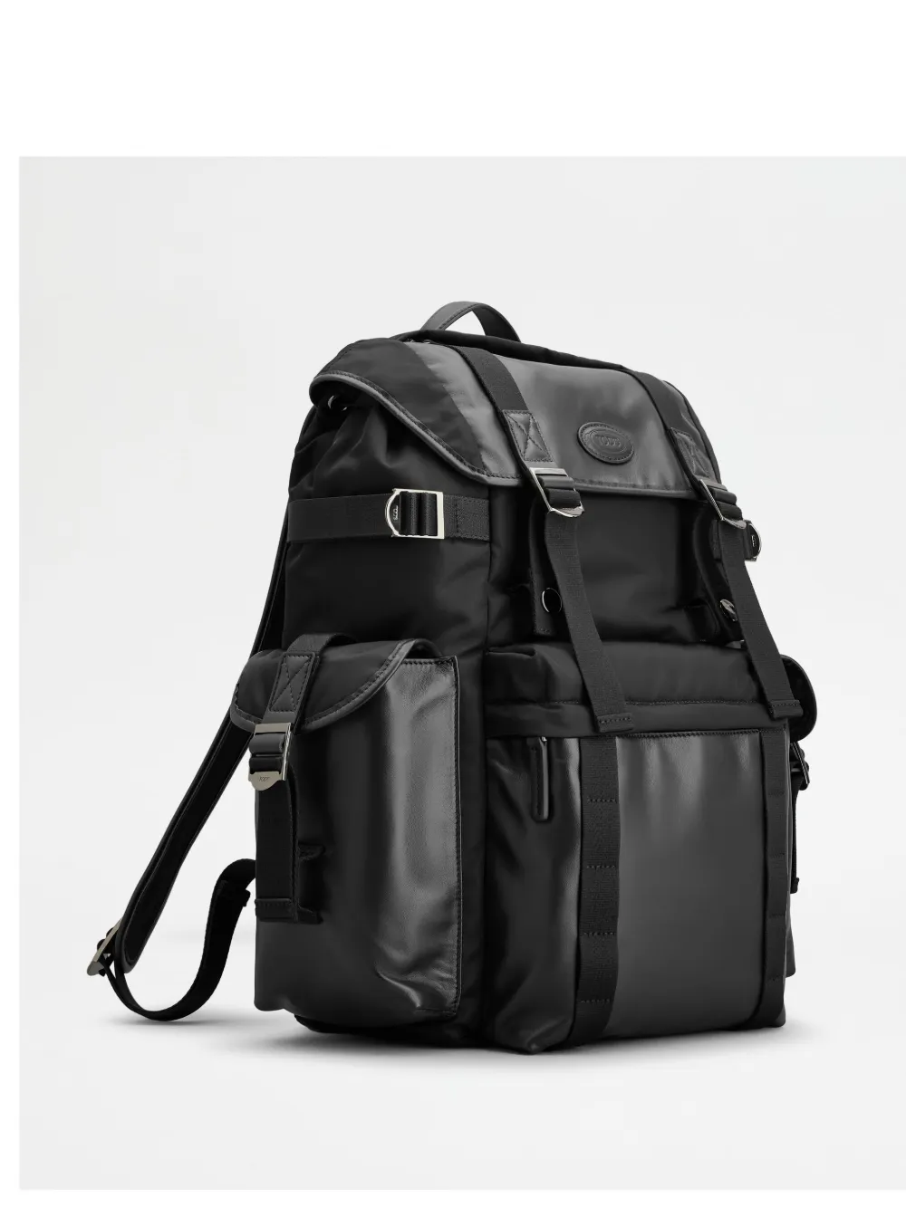 Tod's Leather Backpack In Black
