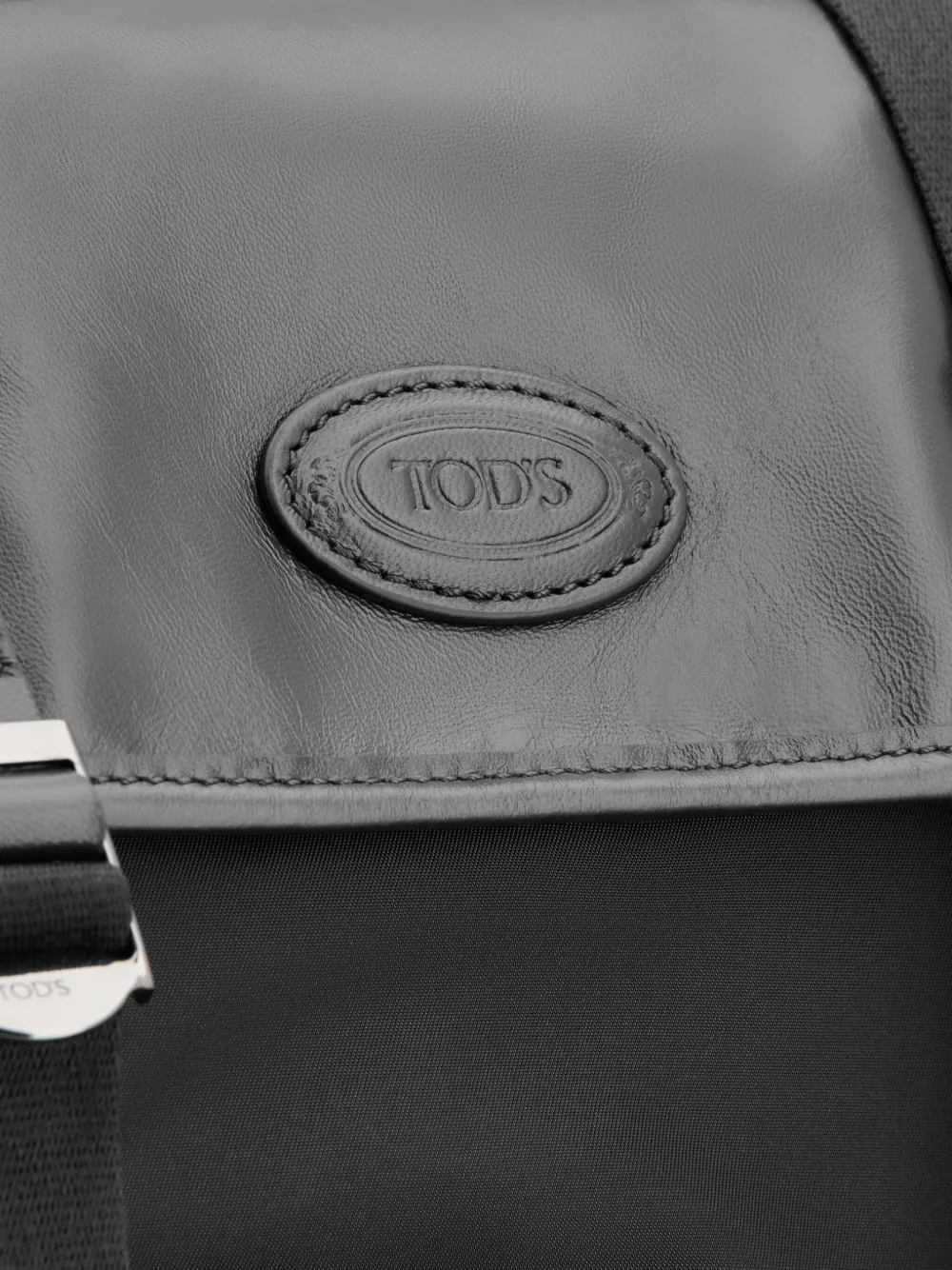 Tod's Leather Backpack In Black