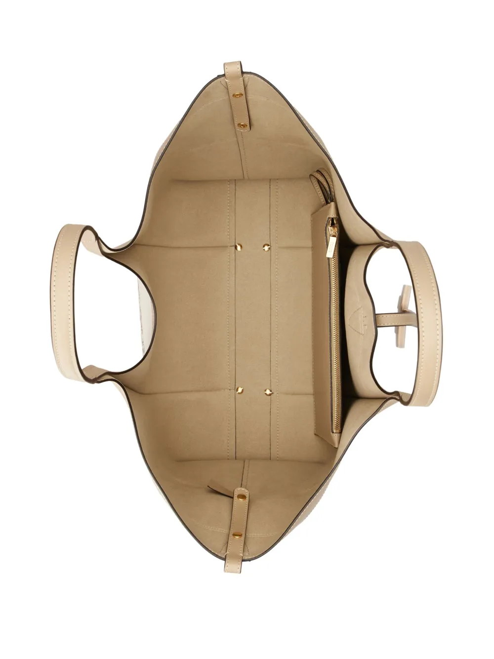 Shop Tod's Small T-timeless Tote Bag In Neutrals