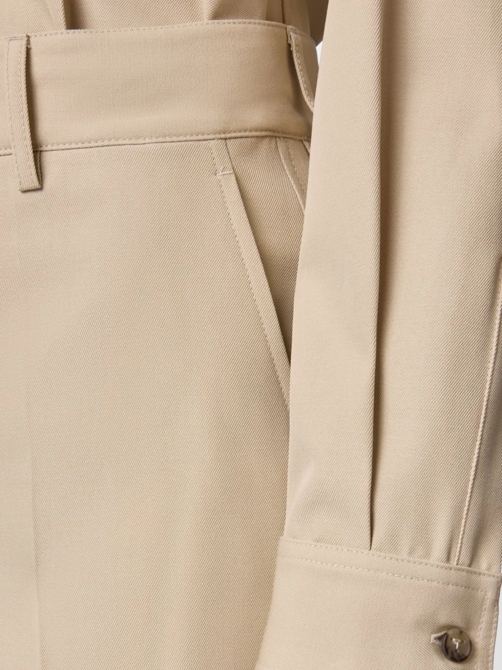 Tod's Tailored Straight-leg Trousers In Neutrals