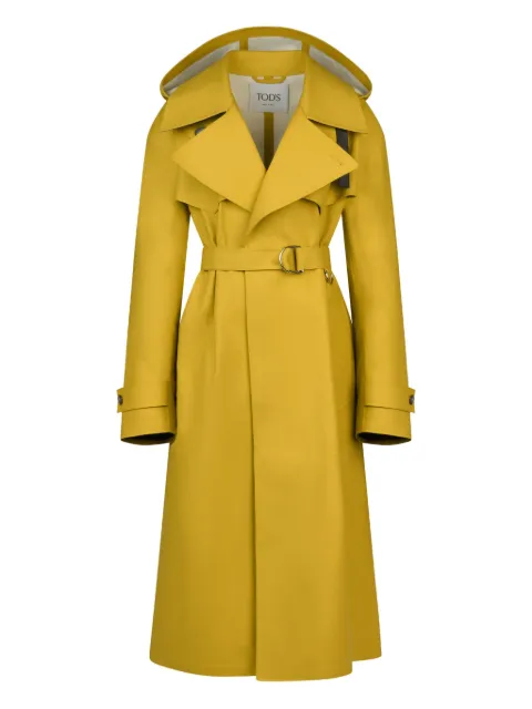 Tod's gabardina con cinturón