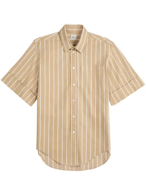 Tod's striped shirt 
