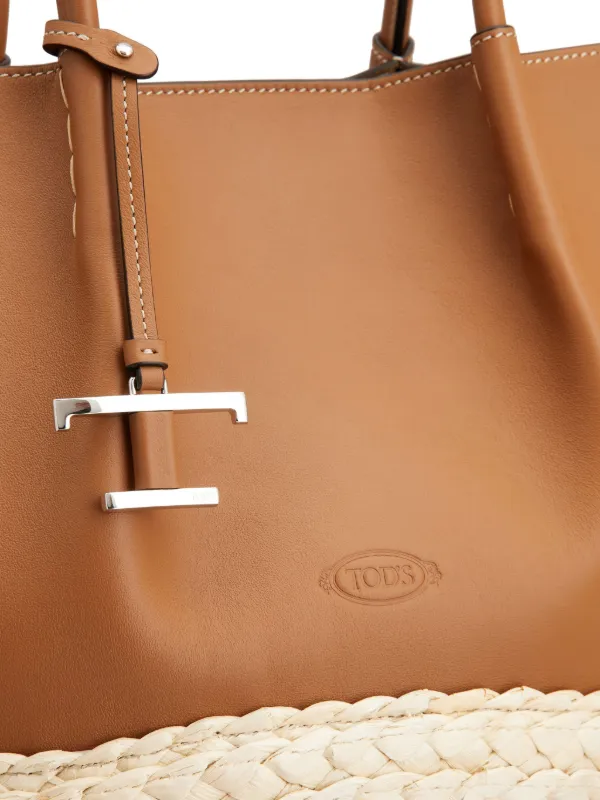 トートバッグ TOD`S BROWN BUX MEDIUM SHOPPING TOTE Tod's Medium Bux Tote Bag | Brown | FARFETCH BH