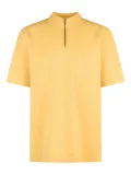 Tod's zip-up polo top - Yellow