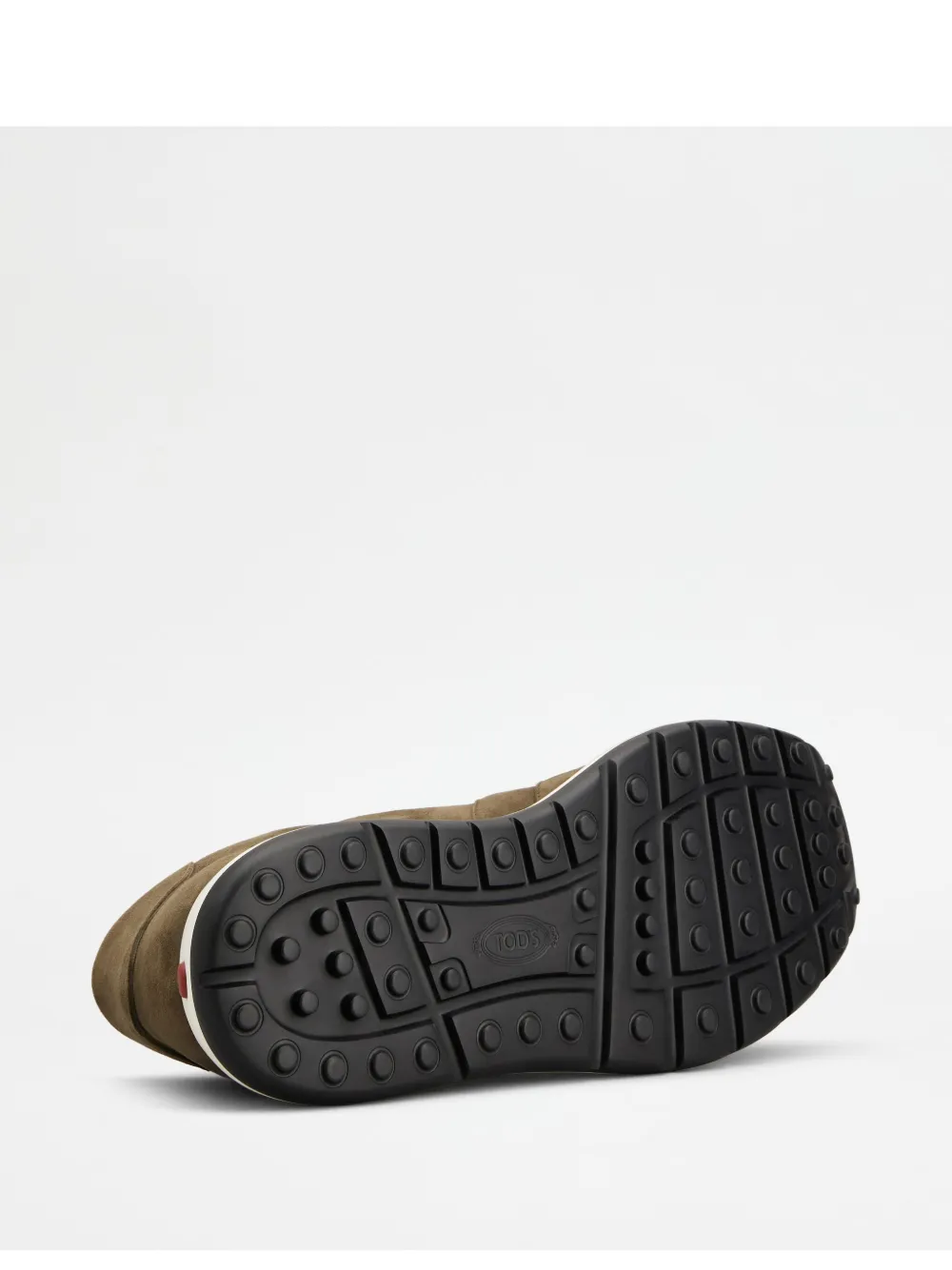 Tod's Suede Sneakers In Green