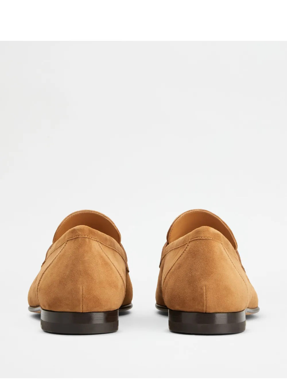 Tod's Suede Loafers In Brown