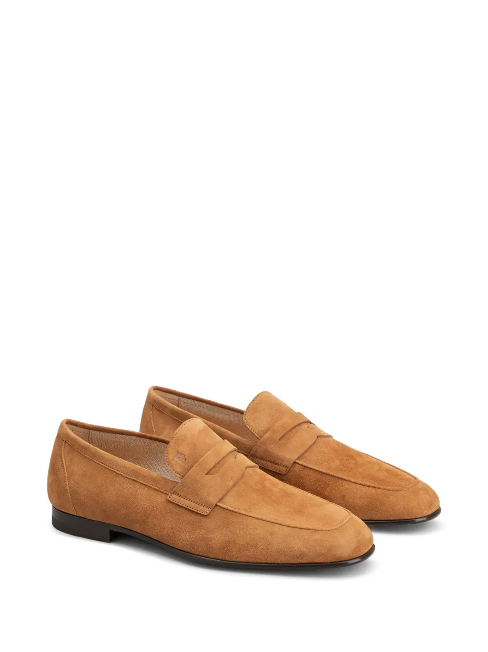 Tod's suede loafers Brown