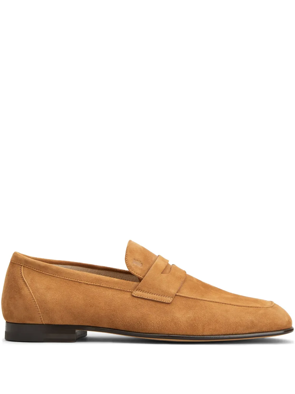 Tod's suede loafers Brown