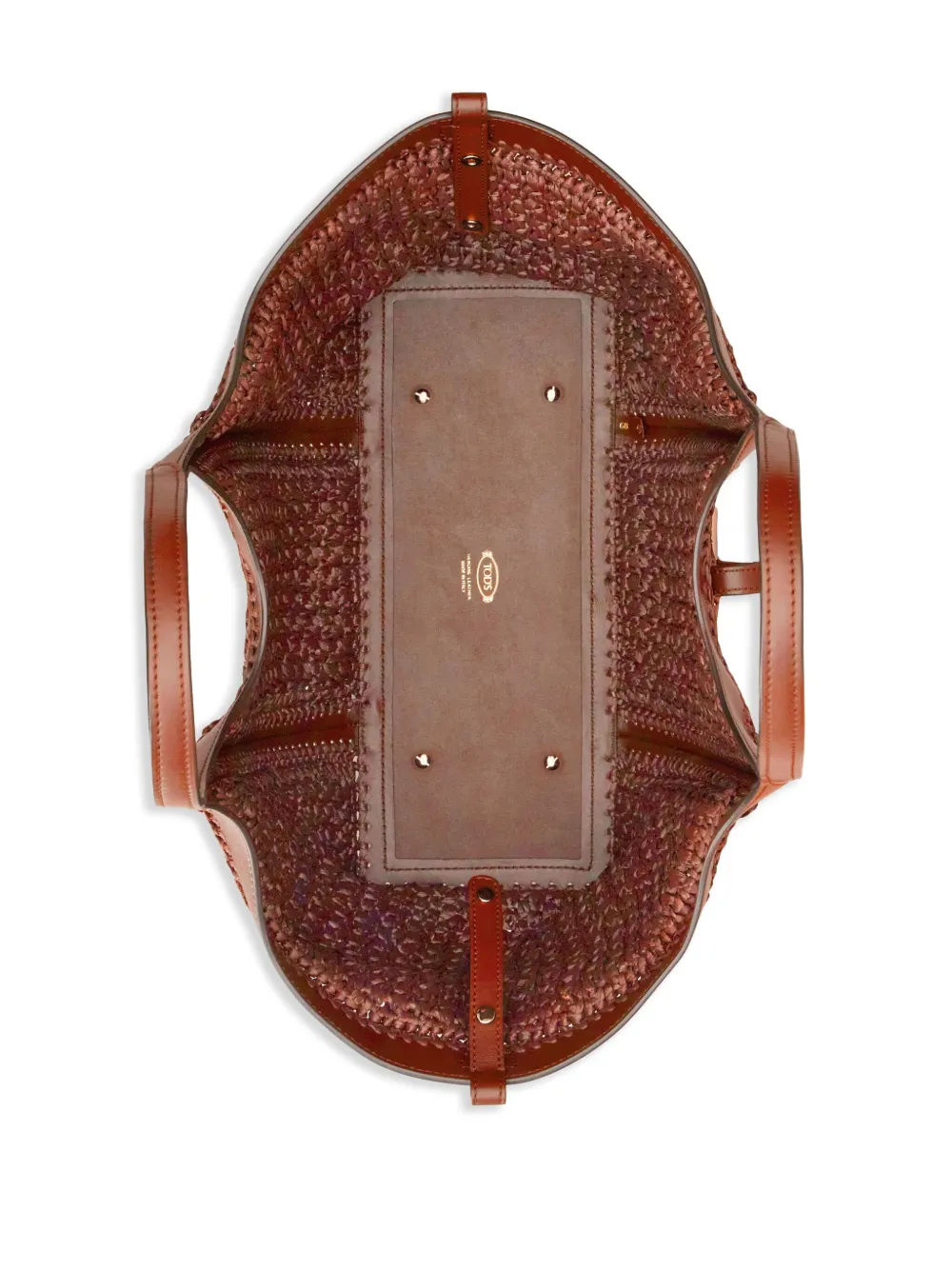 Tod's T Timeless medium shopper Bruin