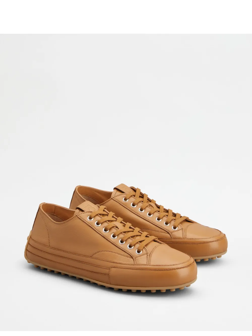 Tod's leather sneakers - Bruin