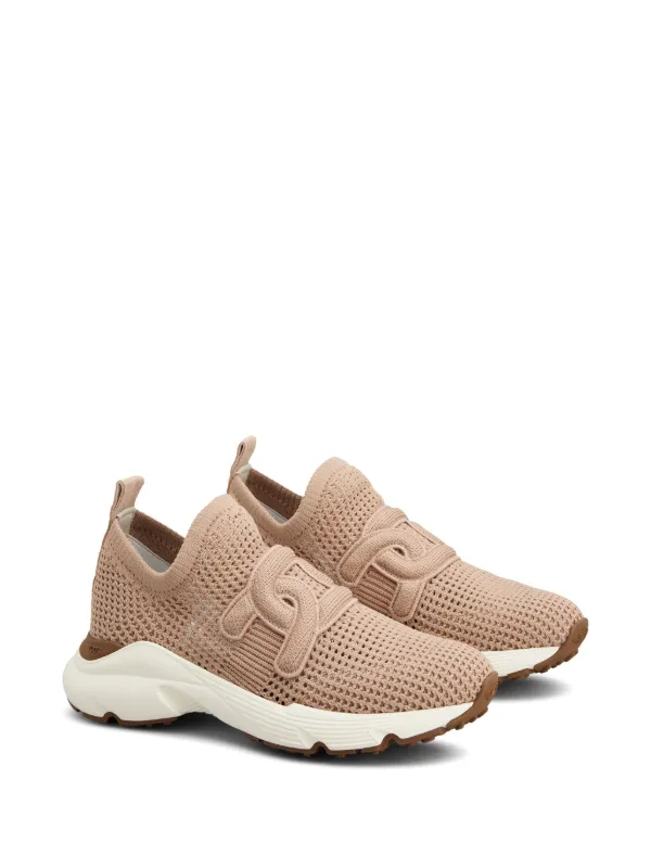 スニーカー Tod'S Pink Fabric Kate Sneakers Woman PINK Kate Slip-on Sneakers in Fabric