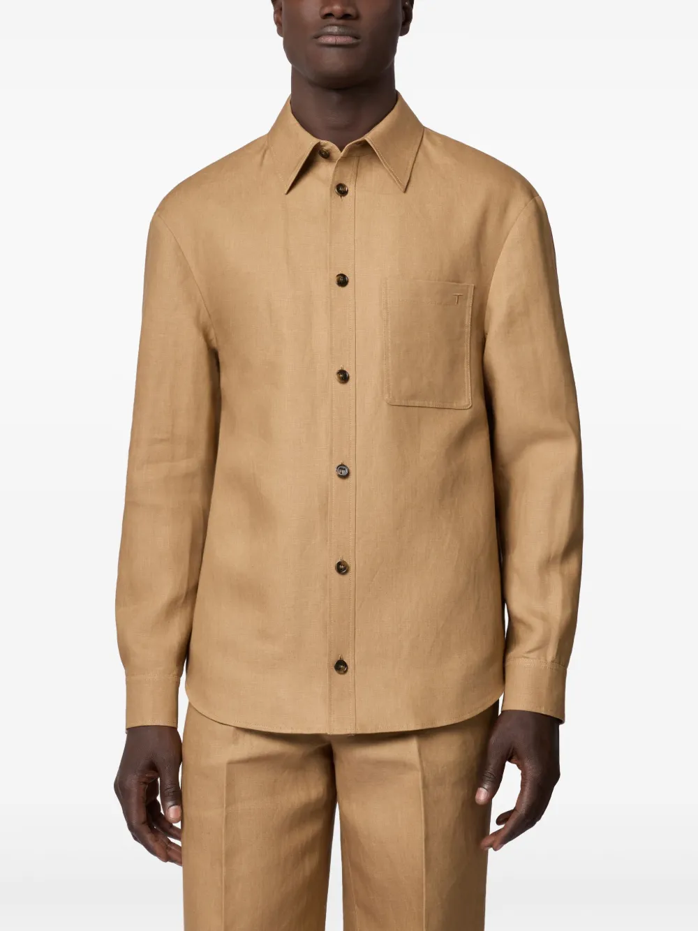 Tod's Formeel overhemd Beige
