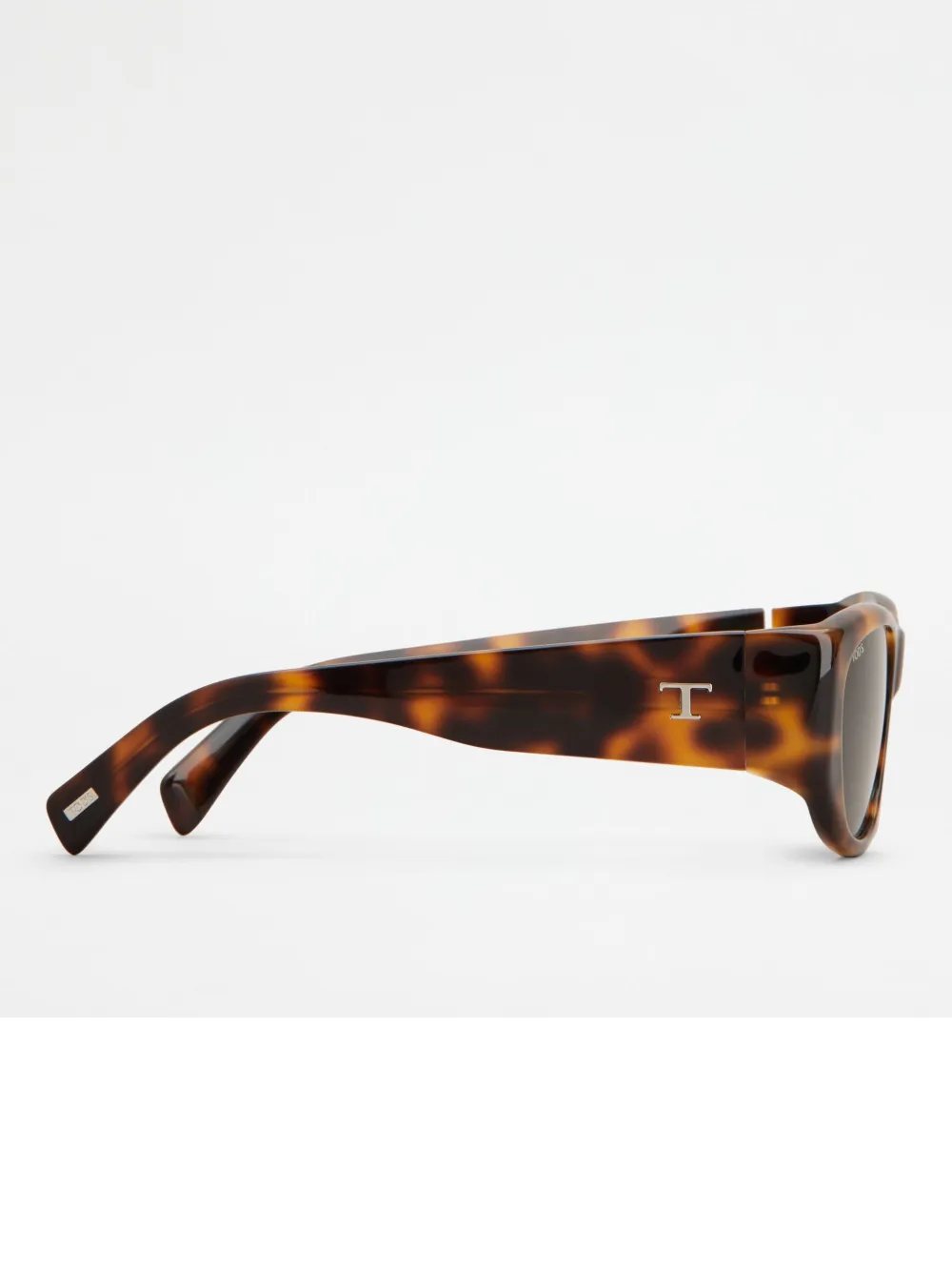 Tod's Geometric-frame Sunglasses In Brown