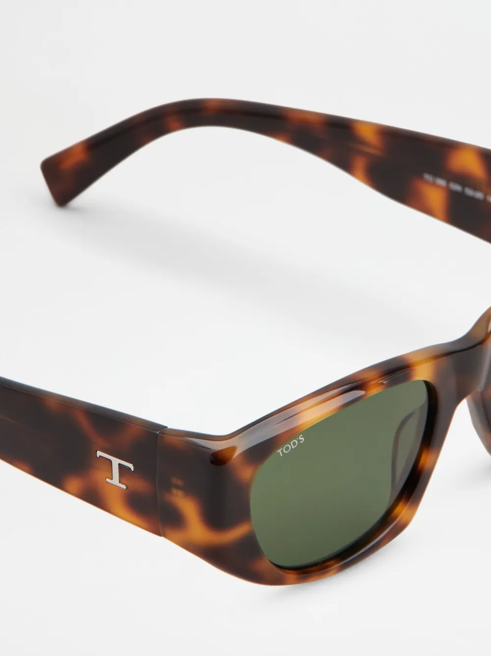 Tod's Geometric-frame Sunglasses In Brown