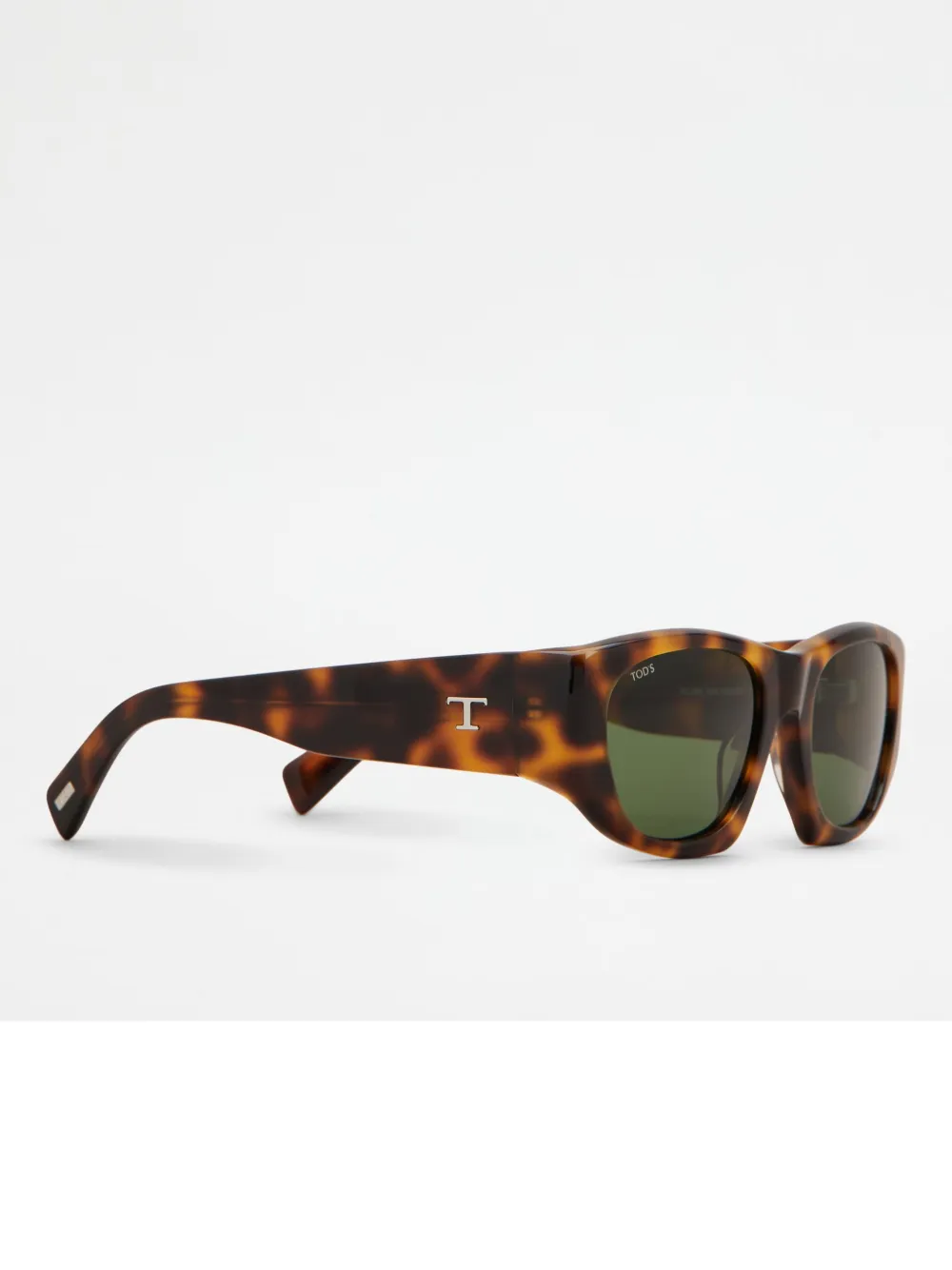 Tod's Geometric-frame Sunglasses In Brown