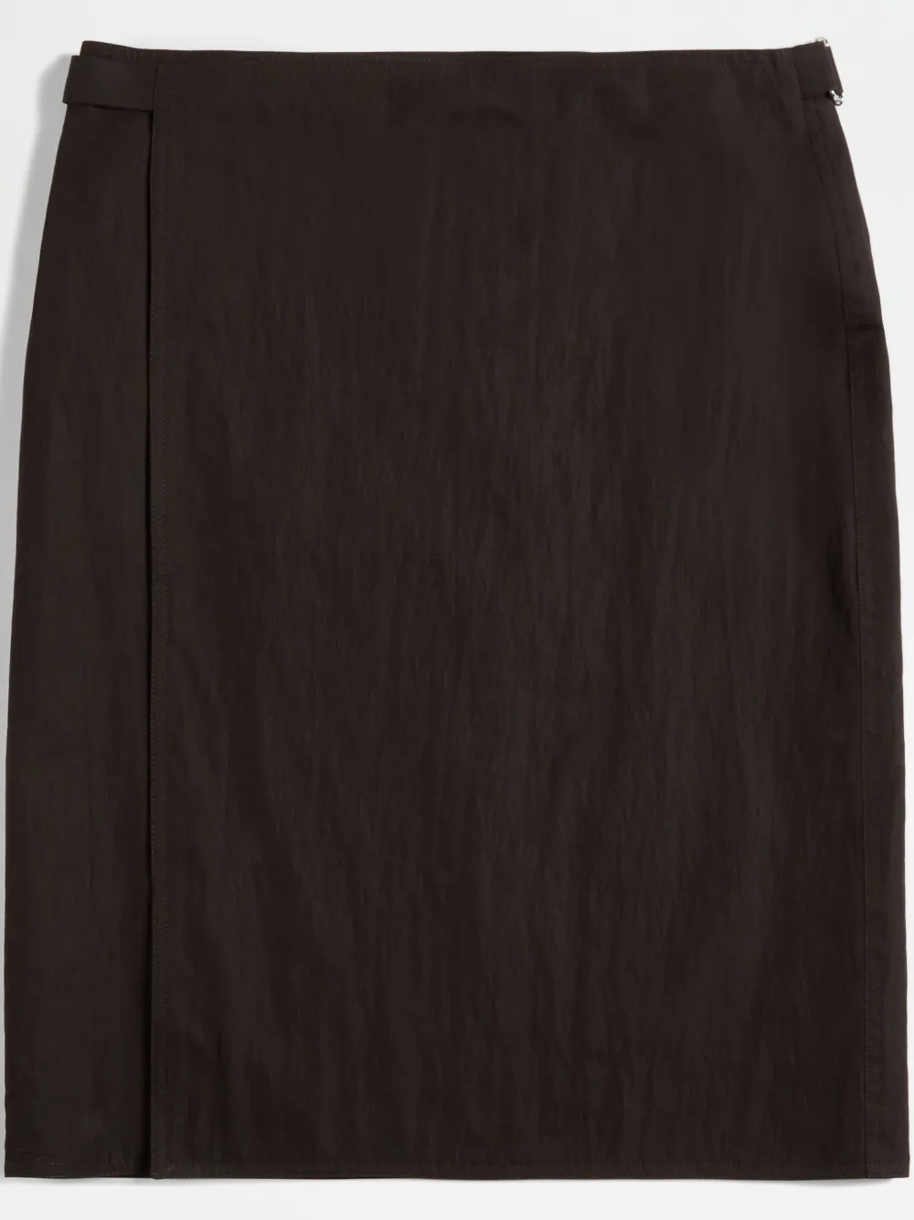 Tod's Belted Midi Skirt In Brown