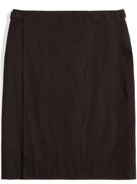 Tod's belted midi skirt 