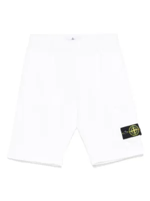 STONE  JUNIOR ショートパンツ 170新モデル確実正規品 Stone Island Junior ショートパンツ セット | ホワイト | FARFETCH JP