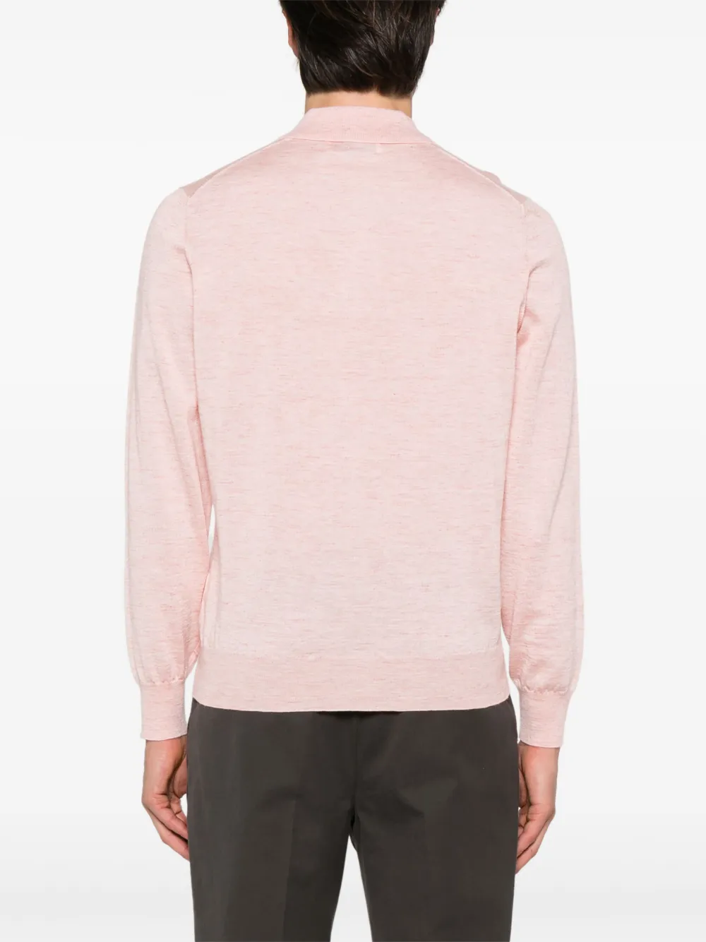 Brunello Cucinelli Gemêleerd poloshirt Roze