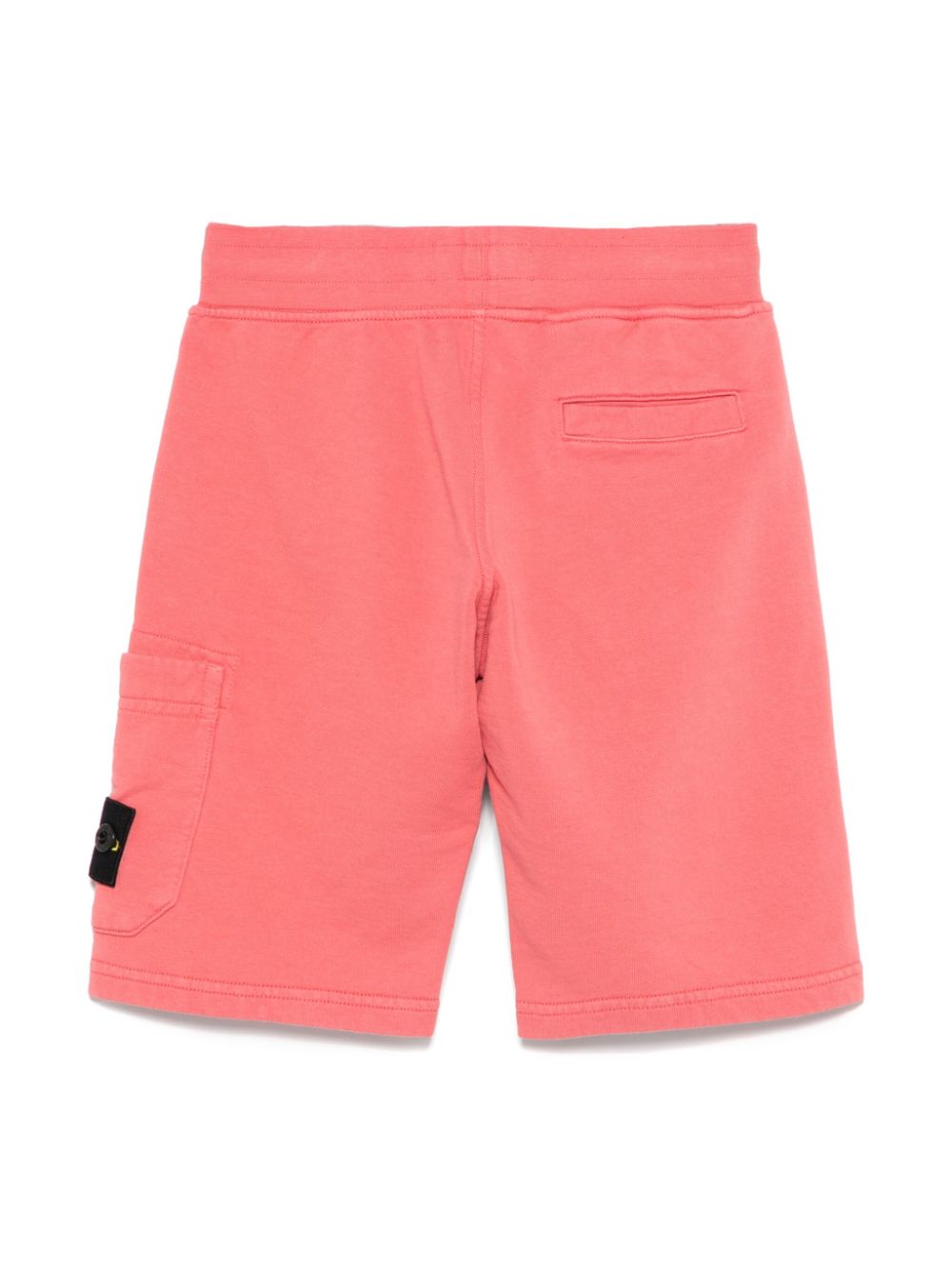 Stone Island Junior Shorts met Compass-logopatch - Roze