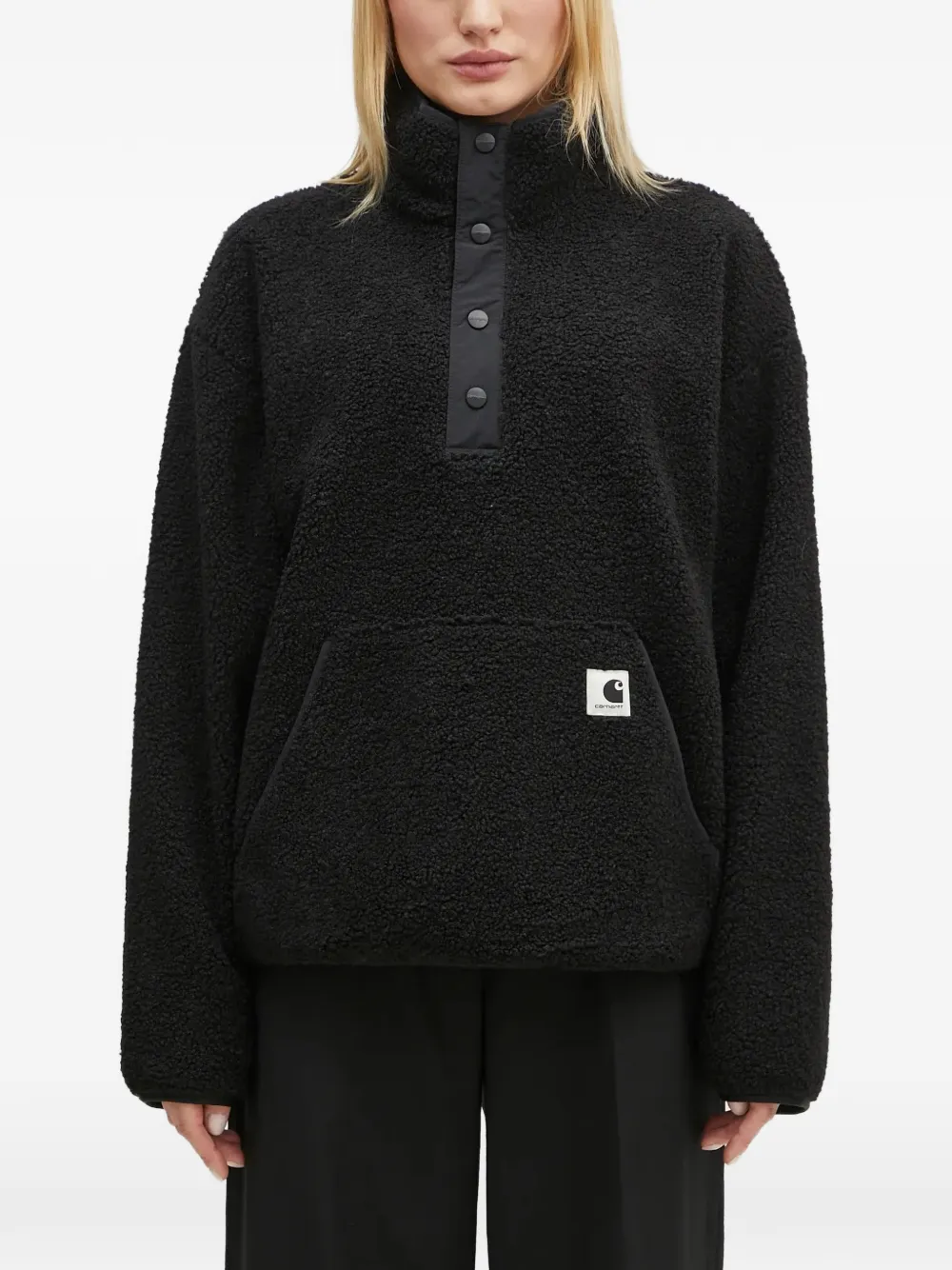 Carhartt WIP logo-patch sweatshirt - Nero