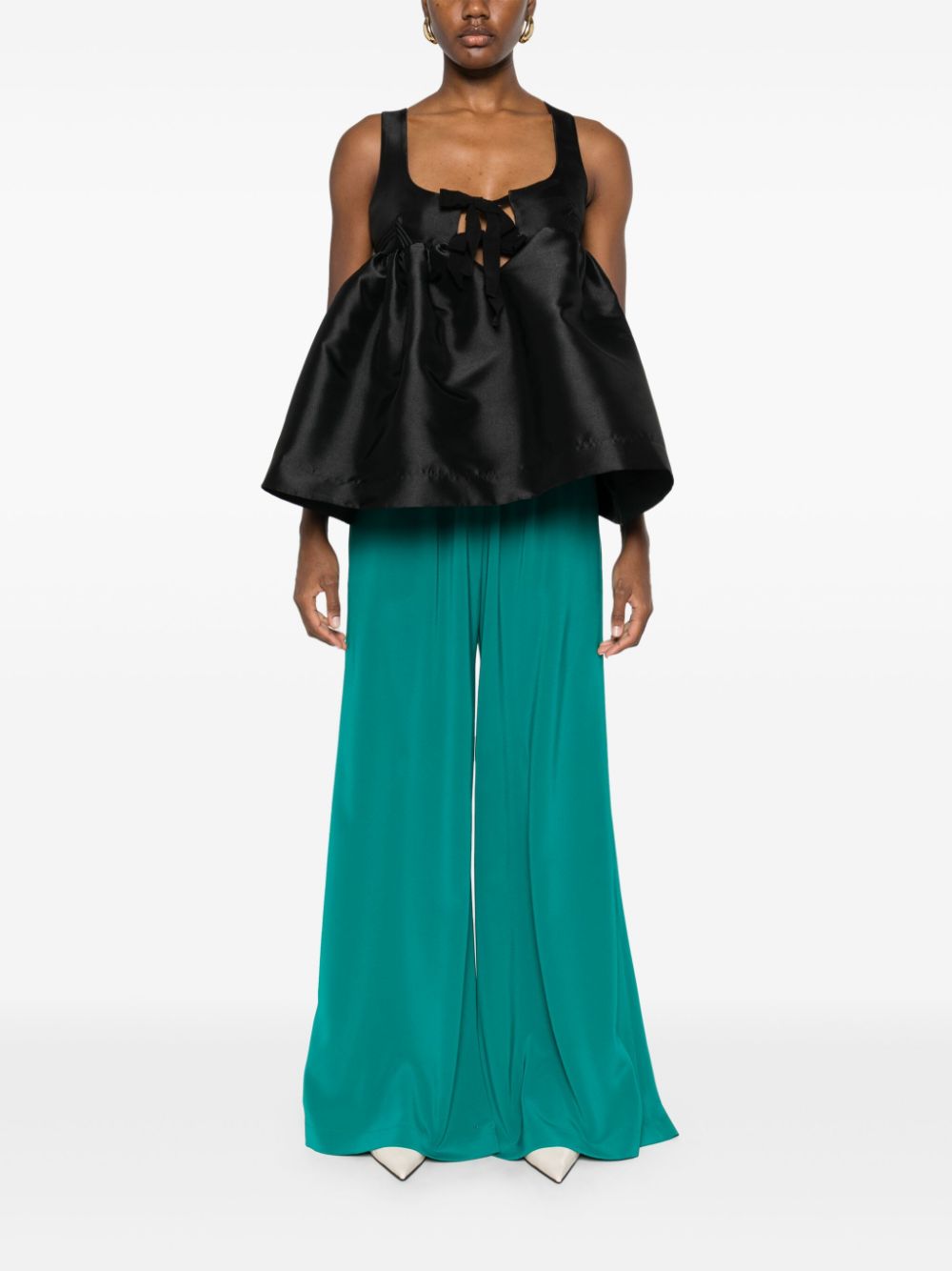 Gianluca Capannolo Antonia palazzo pants - Groen