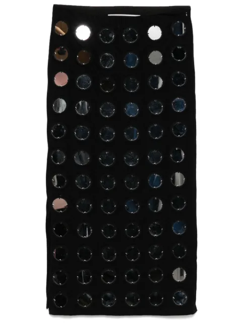 Conner Ives The Reconstituted Mirror Disc embroidery skirt