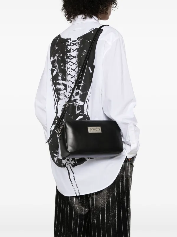 MM6 Maison Margiela ショルダーバッグ | ブラック | FARFETCH JP