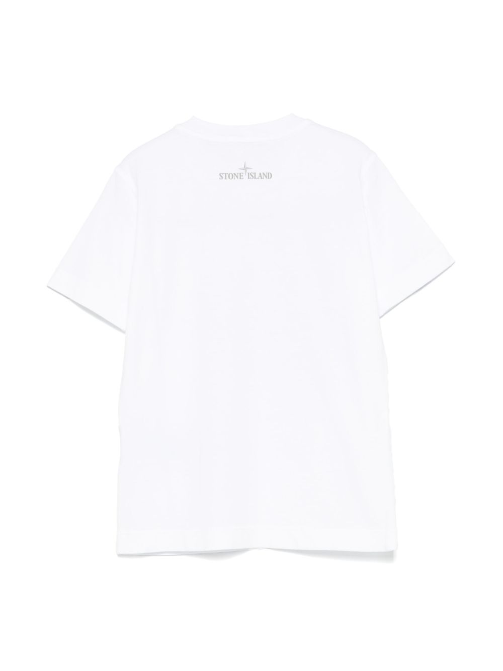 Stone Island Junior Compass-print T-shirt - White