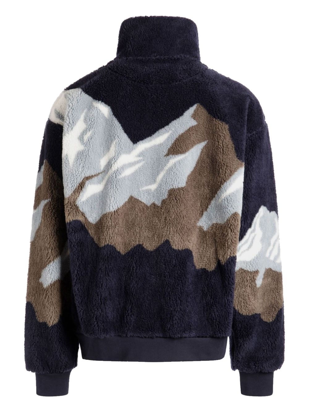 Bally Winter Capsule fleece trui - Blauw